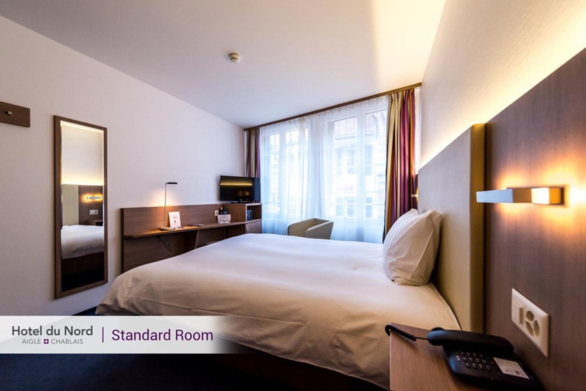 Hotel Du Nord Aigle Zewnętrze zdjęcie